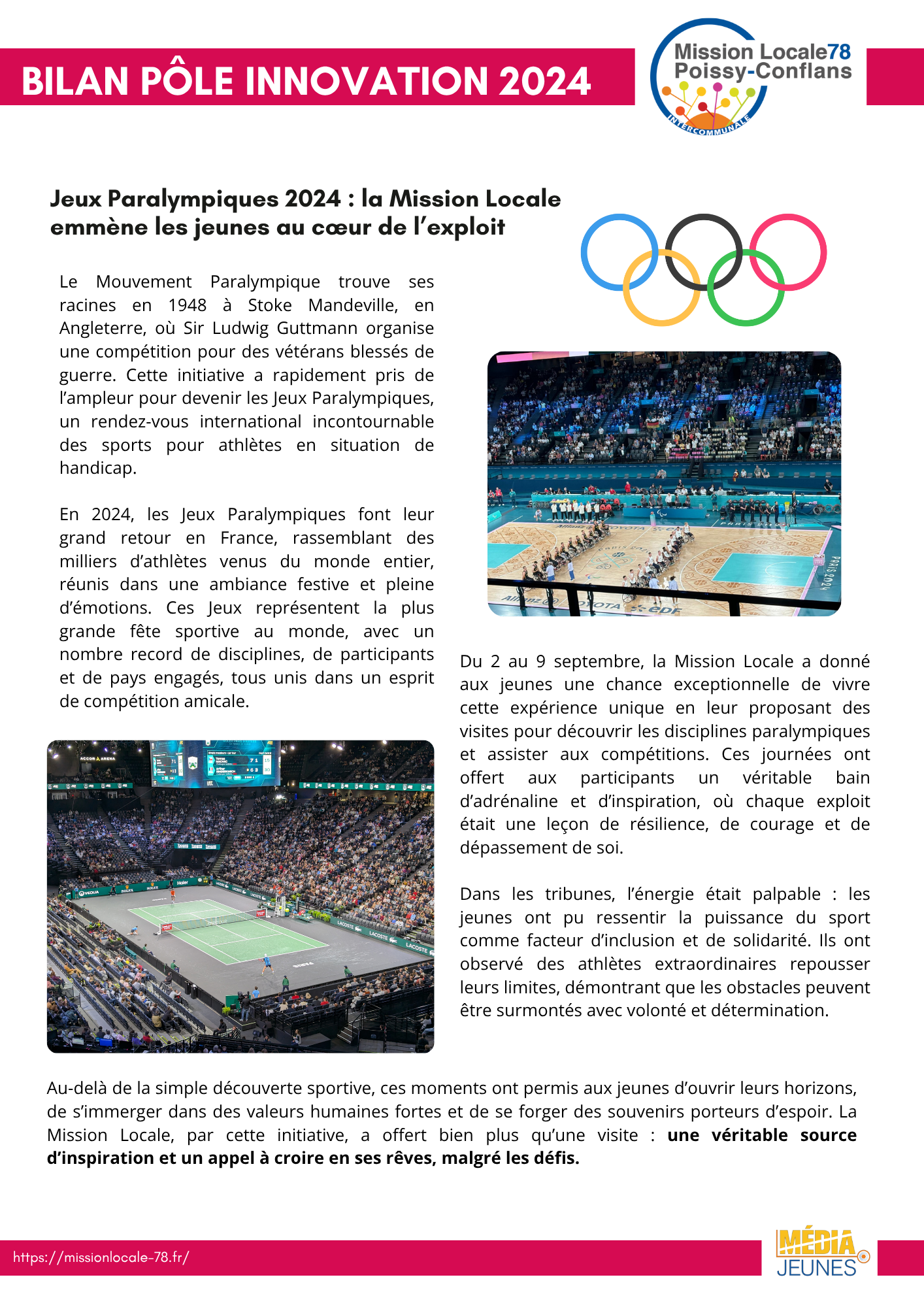 BILAN INNOVATION PÔLE 2024 SPORT 4 3