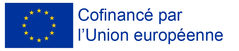 Mission Locale Intercommunale de Poissy Conflans 11 Embleme UE base Mentions Cofinance Bleu